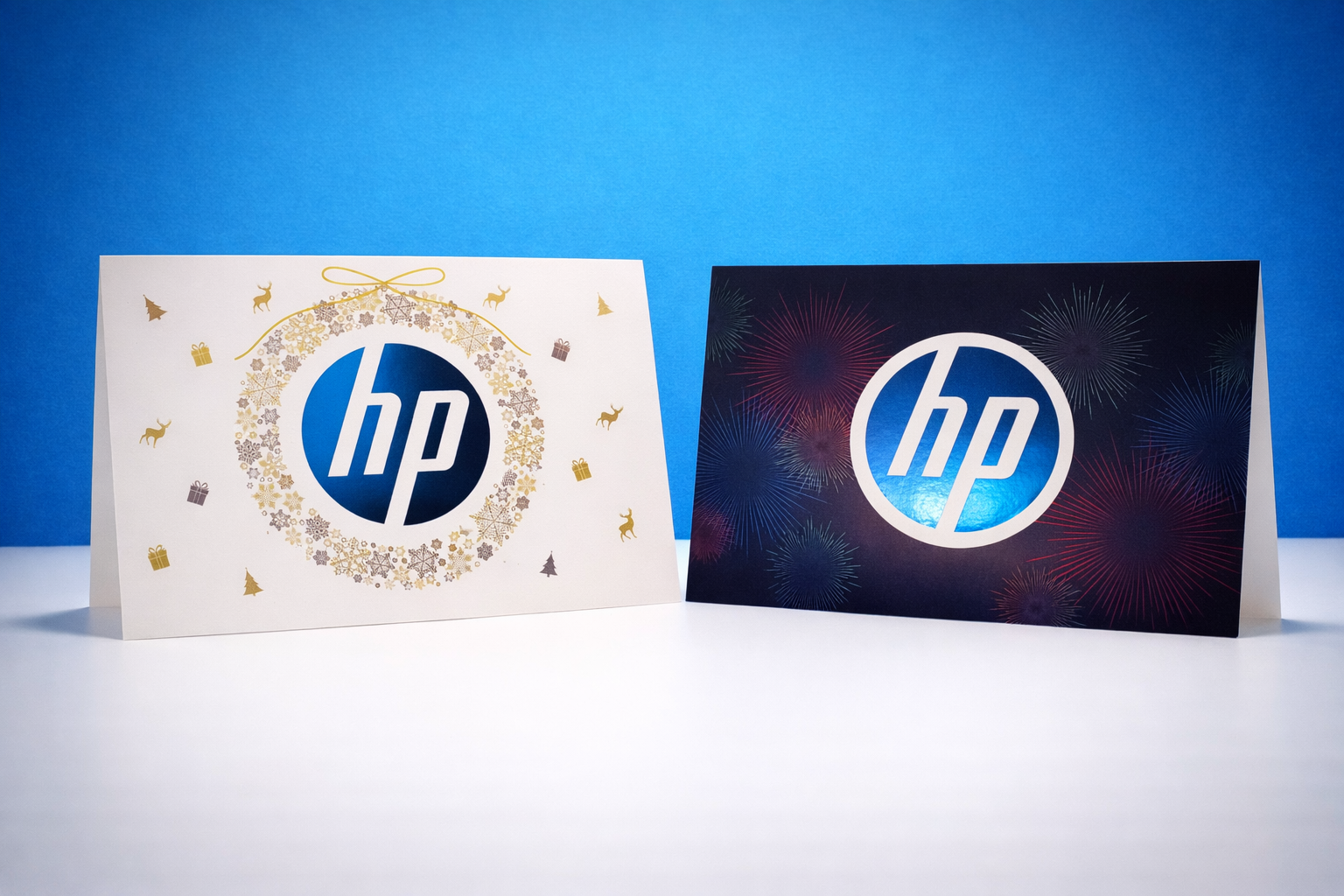HP Holiday Cards Design
