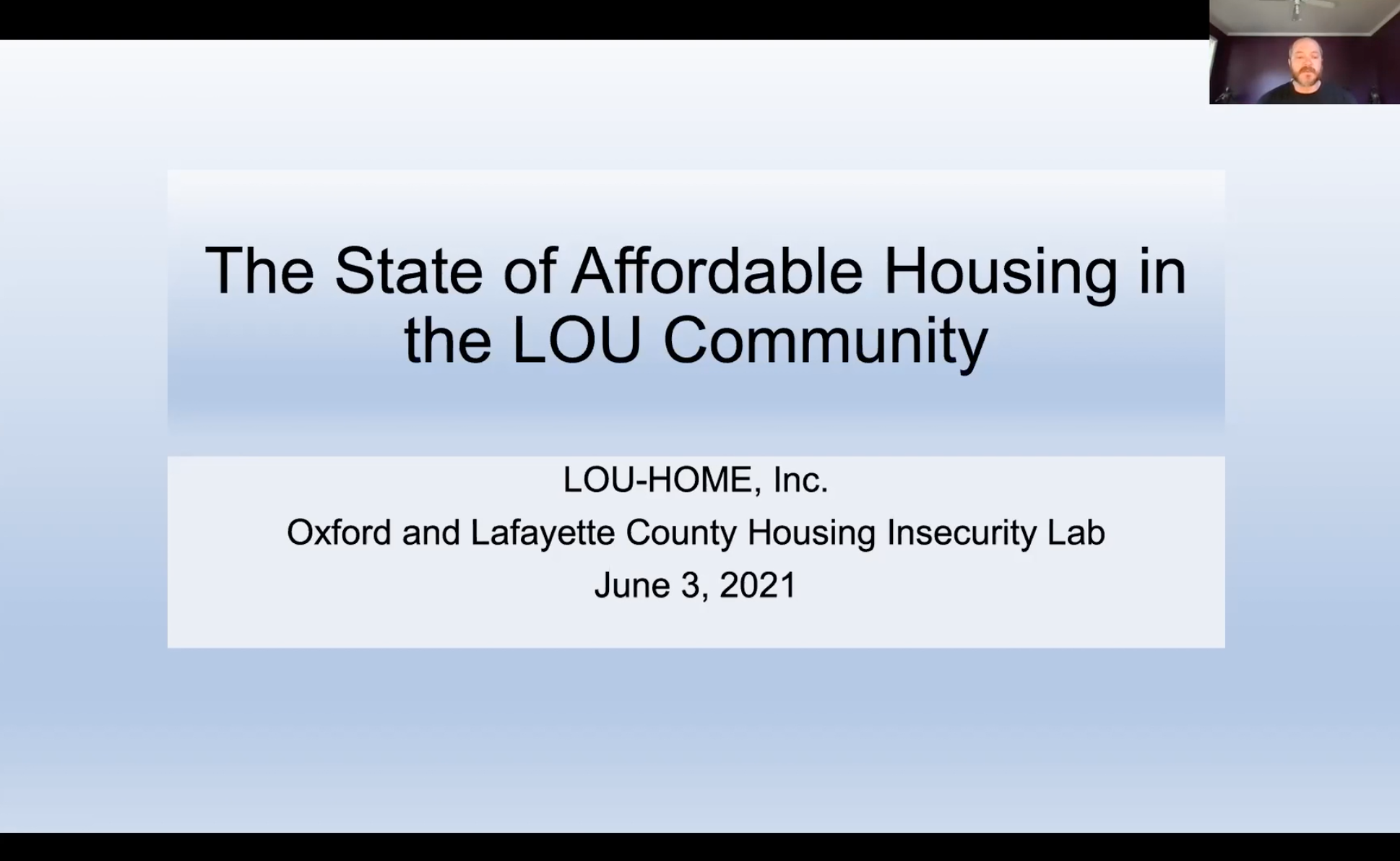 The State of Affordable Housing in Lafayette County — LOUHOME