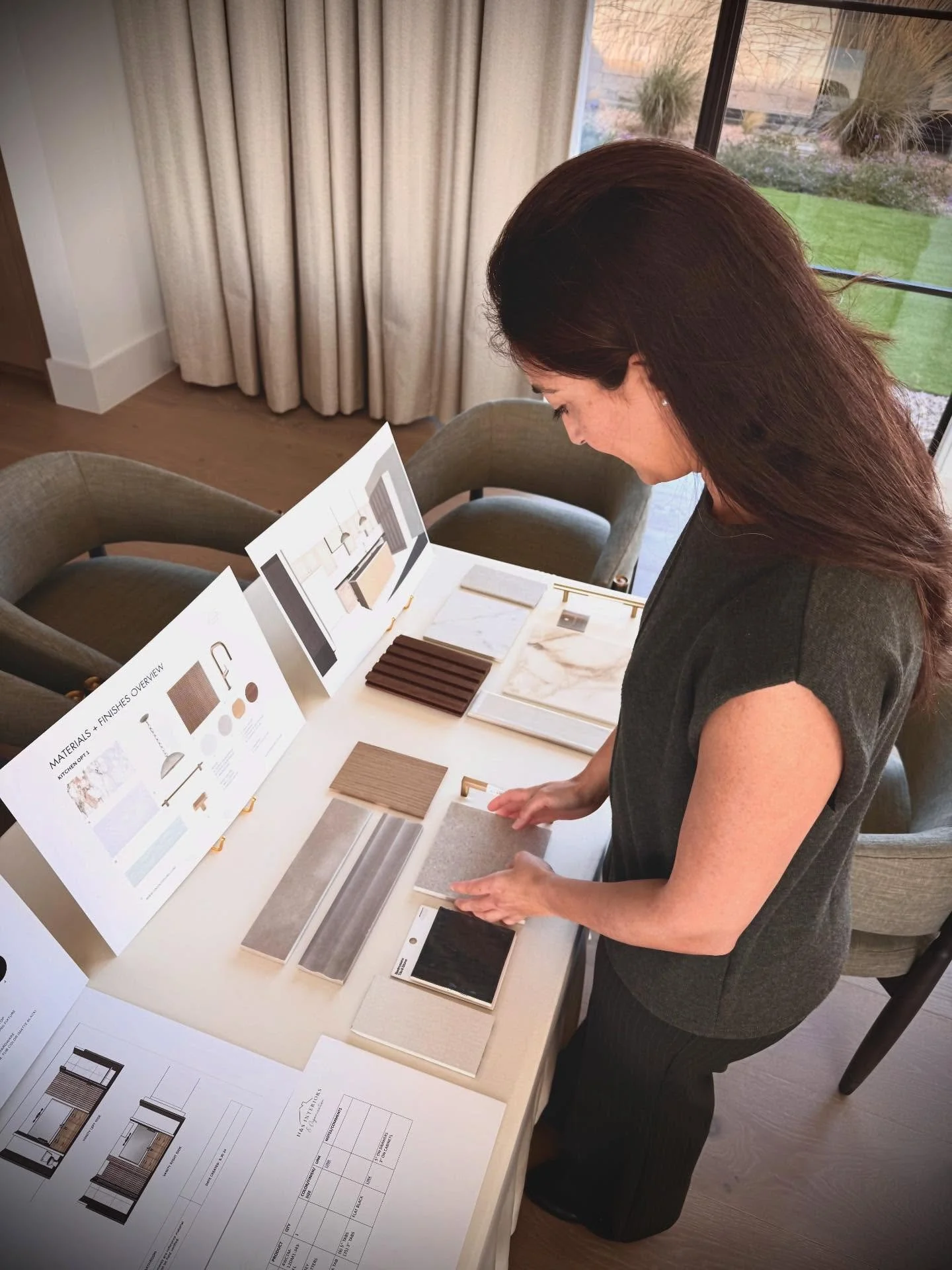 Design decisions, but make it quiet luxury&hellip;

This is where the magic actually happens&mdash;layering finishes, testing textures, and making sure every single choice works together, not just on its own. It&rsquo;s not about trends, it&rsquo;s a