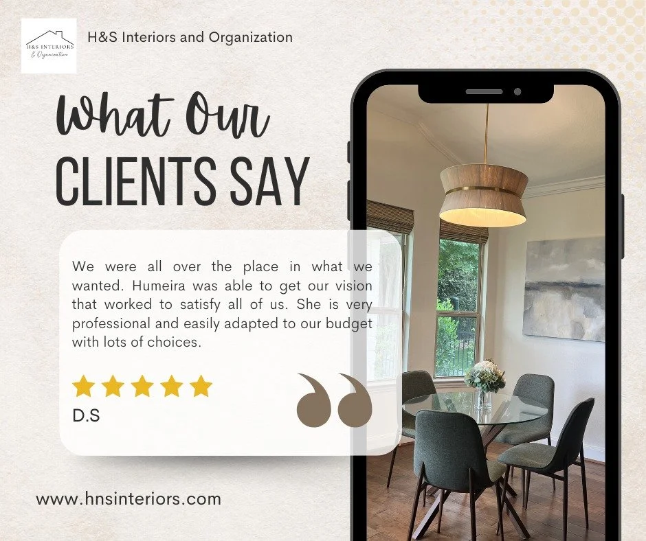 Transforming visions into beautiful spaces is what we do best! 🌟 
Ready to see how we can bring your ideas to life? Visit us at www.hnsinteriors.com

#InteriorDesign #ClientLove #hnsinteriors