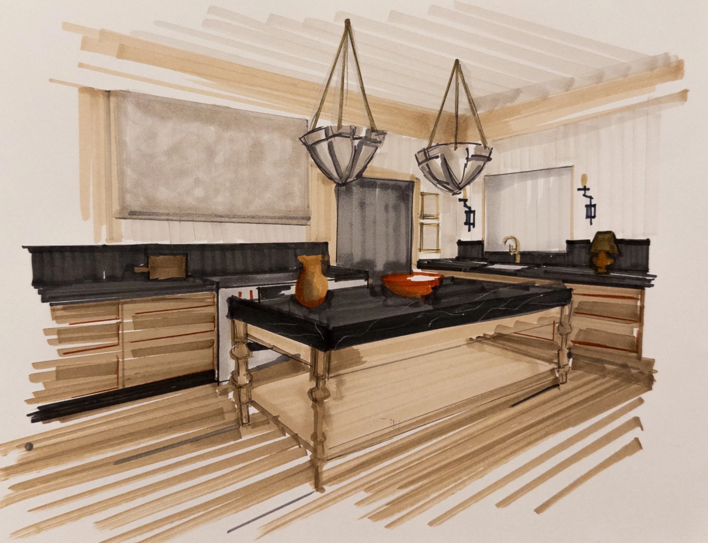 Why Every H&amp;S Interiors Design Starts With a Pencil, Not a Screen
