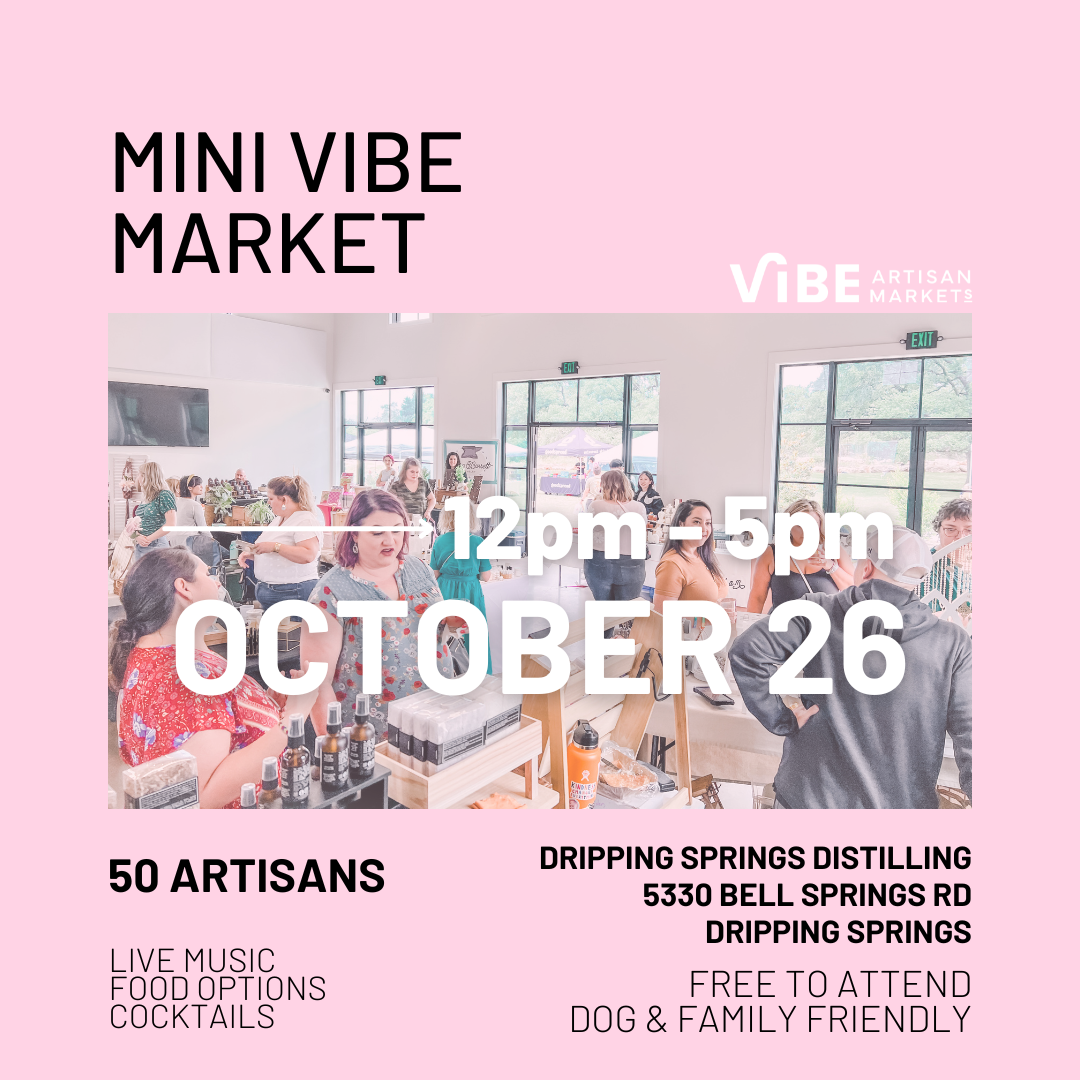 Vibe Artisan Market / October 26, 2024