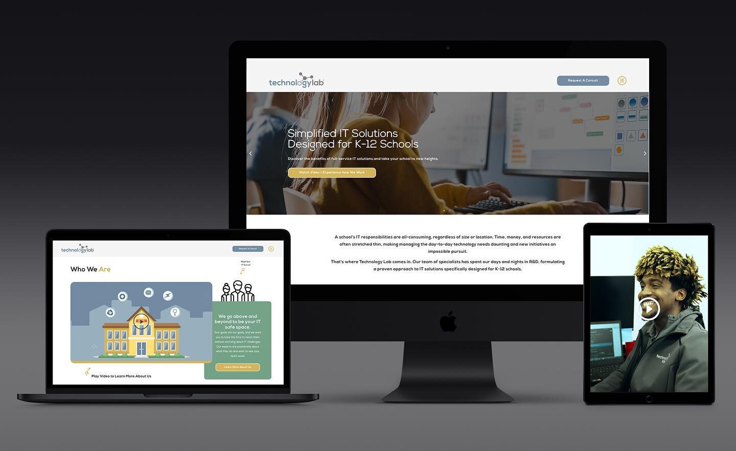 New site 🚀 #TechnologyLab! BIG thanks to our strategic partners @clvrcreative and @borobusinesslab + stellar video work by @renaissancemarketing and @nuclearfish 👏 #webdesign #thursdaymotivation 

If you&rsquo;re a K-12 school looking for managed I
