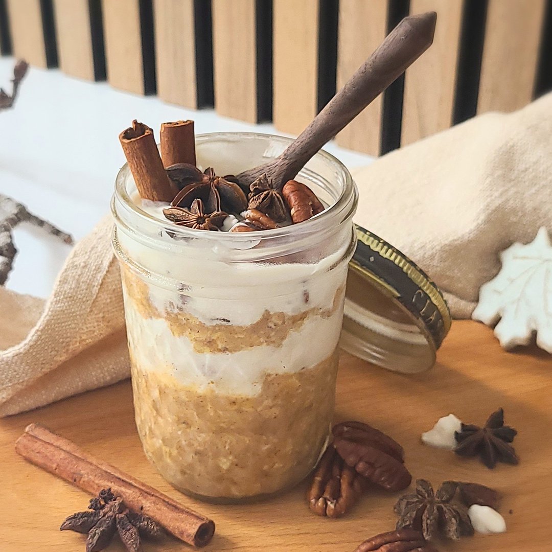 Pumpkin Spice Overnight Oats