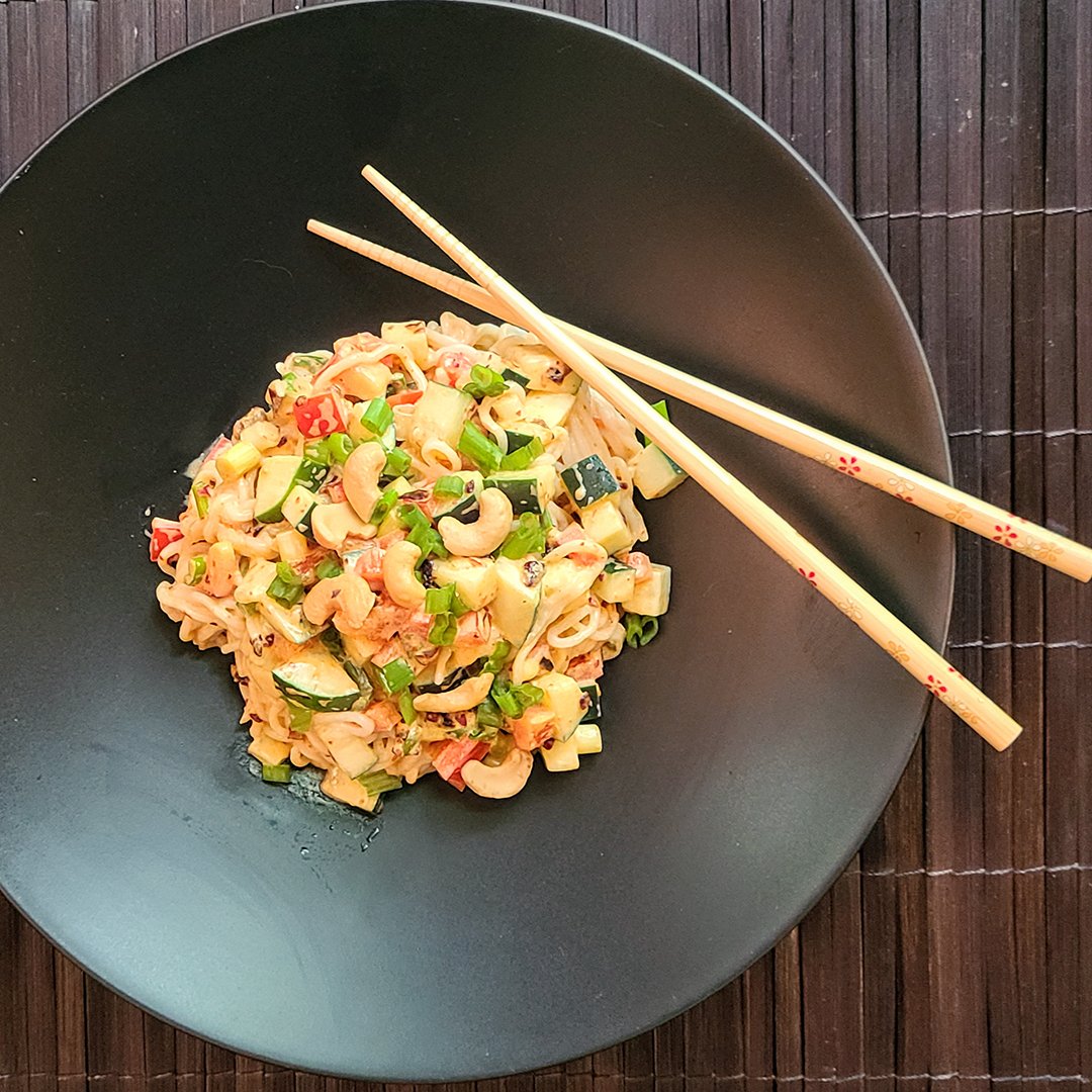 Creamy Chili Crisp Noodles