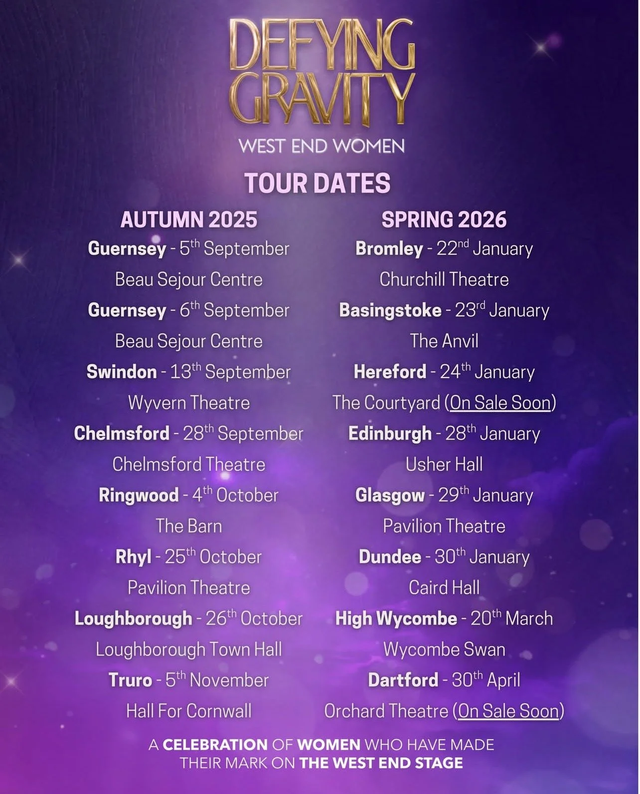 Defying Gravity - West End Women