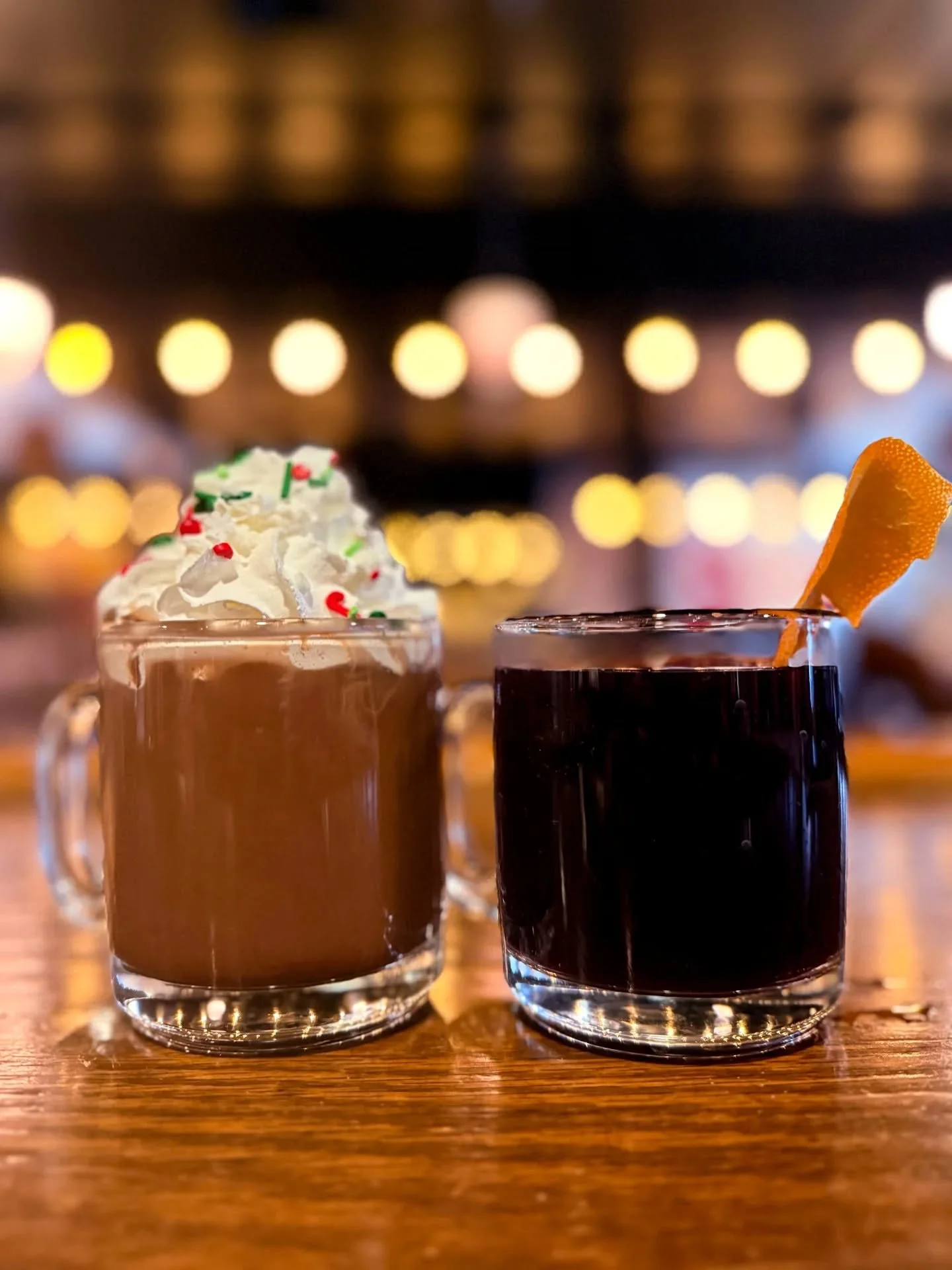 &lsquo;Tis the season for cozy drinks! ❄️☕ Warm up with our spiked hot chocolate&mdash;pick your poison and make it merry. We&rsquo;ve got options to keep you toasty 🔥

And for a true German tradition, say hello to Gl&uuml;hwein&mdash;a mulled wine 