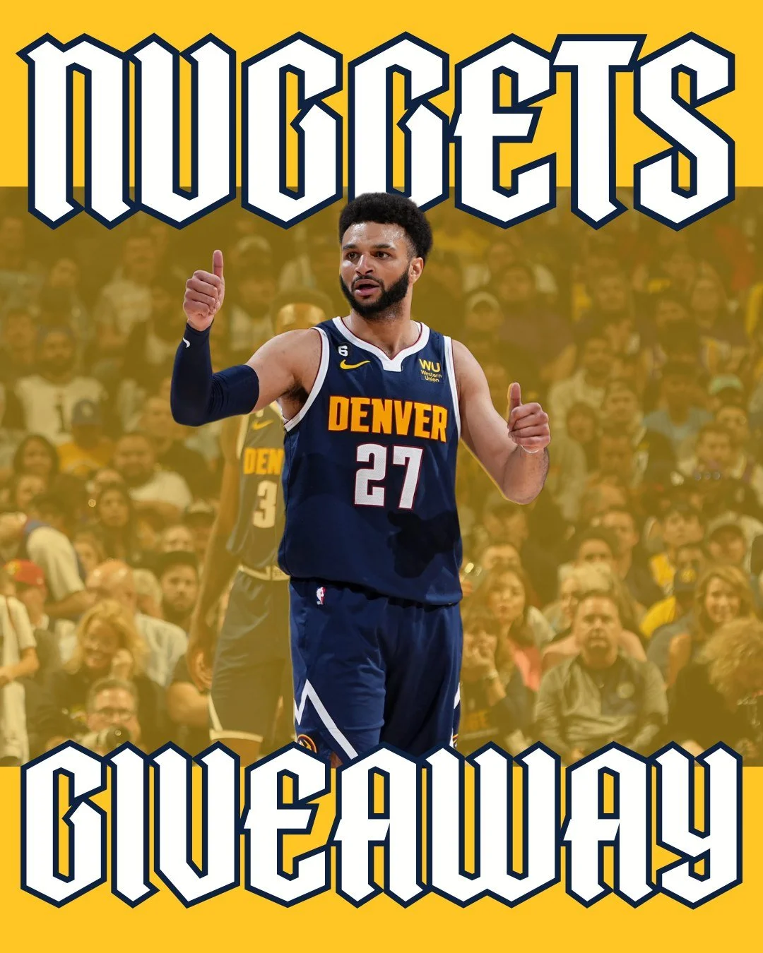 🏀💙 Nuggets fans, this one&rsquo;s for you! We&rsquo;re giving away TWO tickets to the Nuggets vs. Clippers game on January 30th&mdash;because watching Jokic cook live is just better 🍳

Want in? Here&rsquo;s how to enter:
✅ Like this post
✅ Follow 