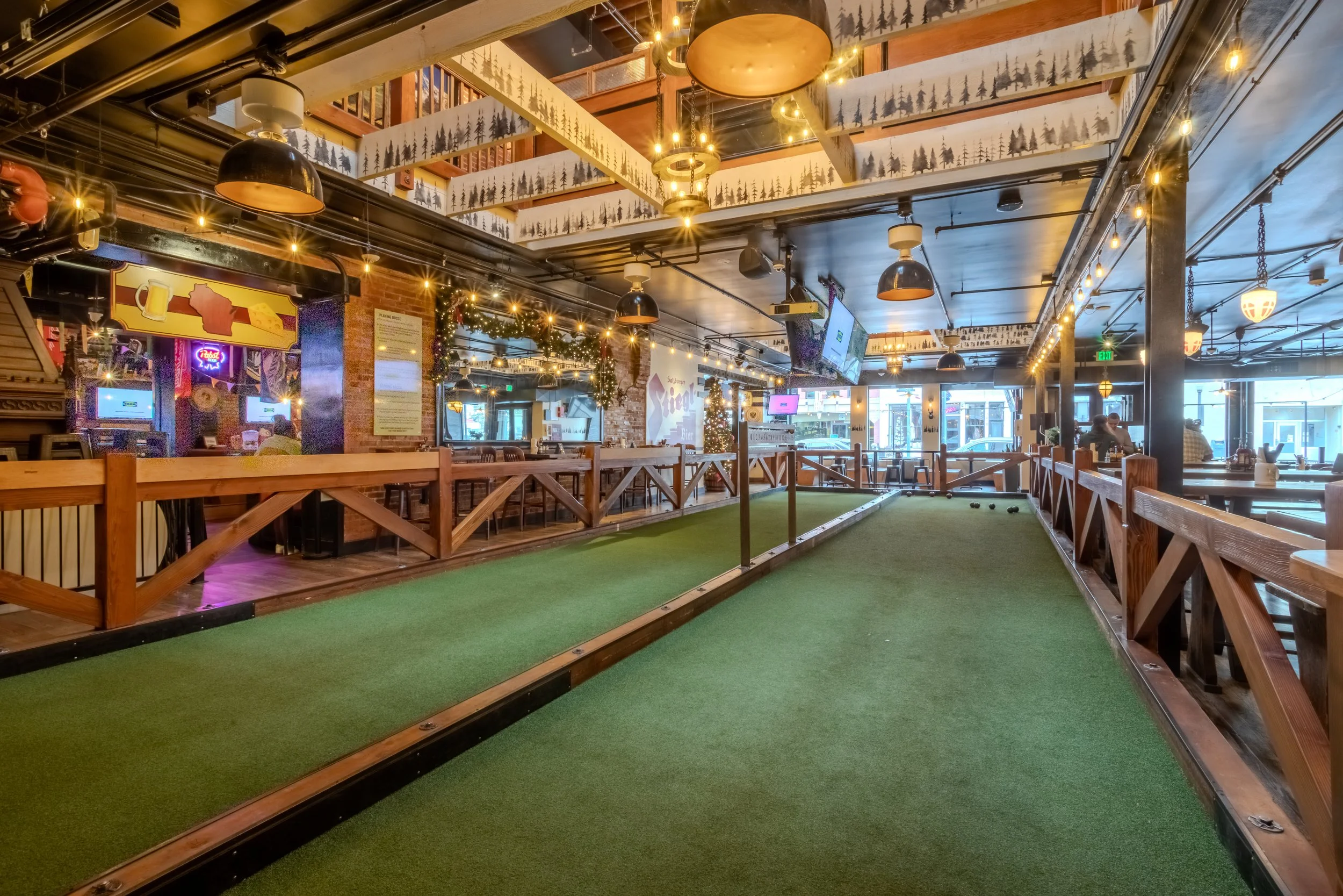 Bocce Court at Rhein Haus