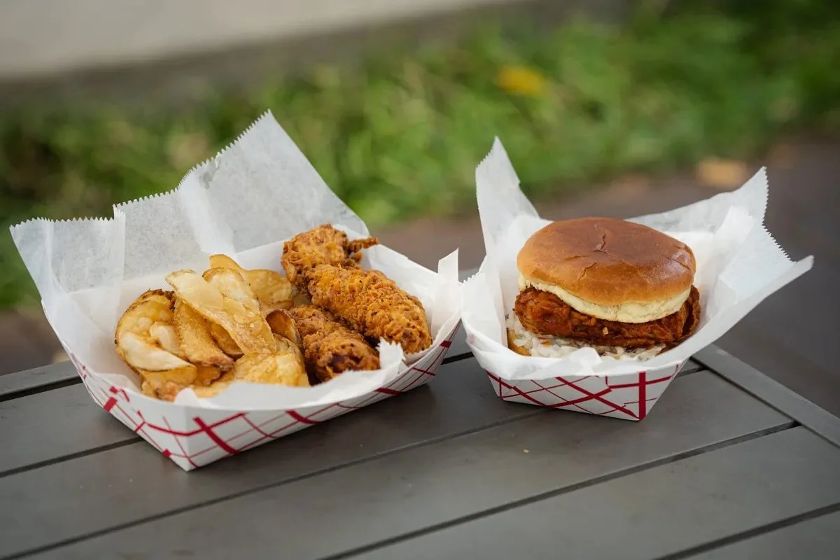 Have you had your B&rsquo;HAM Chicken moment yet?
From crispy tenders to saucy wings and that signature chicken sandwich &mdash; it&rsquo;s the talk of the Food Hall for a reason.
Come see what the hype&rsquo;s about 👀