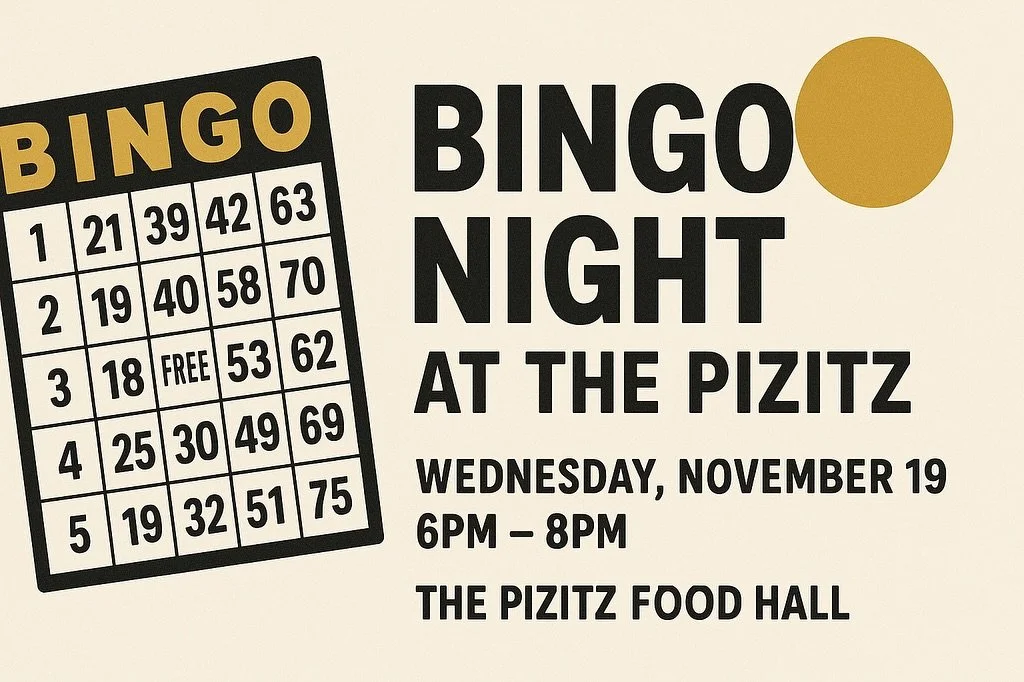 Bring your friends. Bring your appetite. Bring your competitive side. 😉 Ballistic Bingo starts this Wednesday at 6:00PM at The Pizitz!  #ballisticbingo #downtown #birmingham
