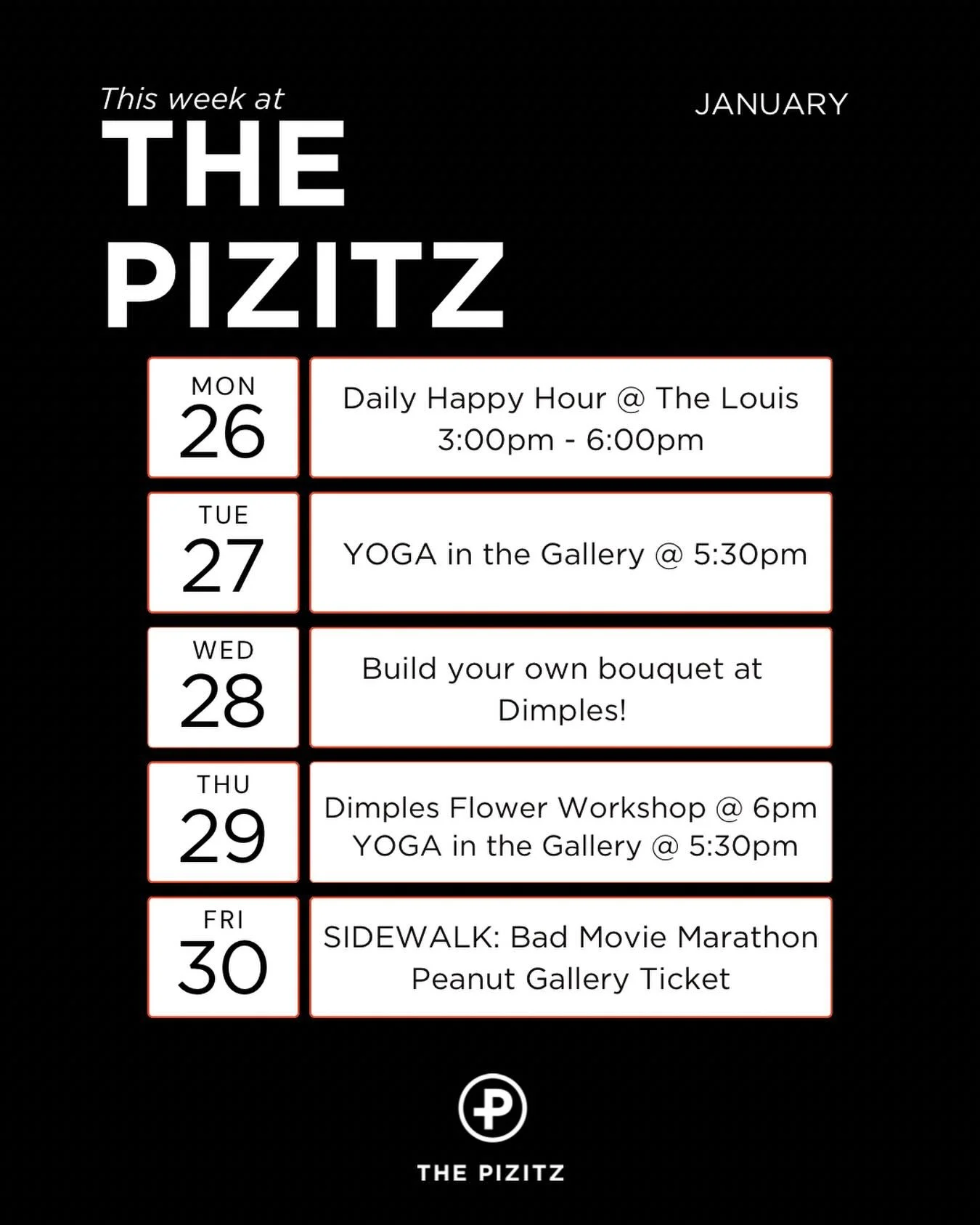 This week at The Pizitz!