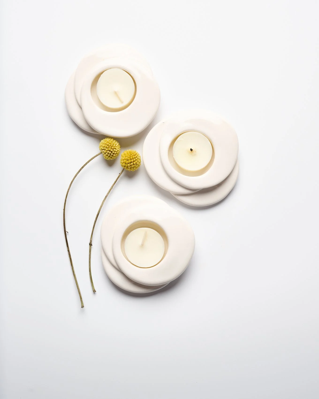 Stacking Stones Tealights