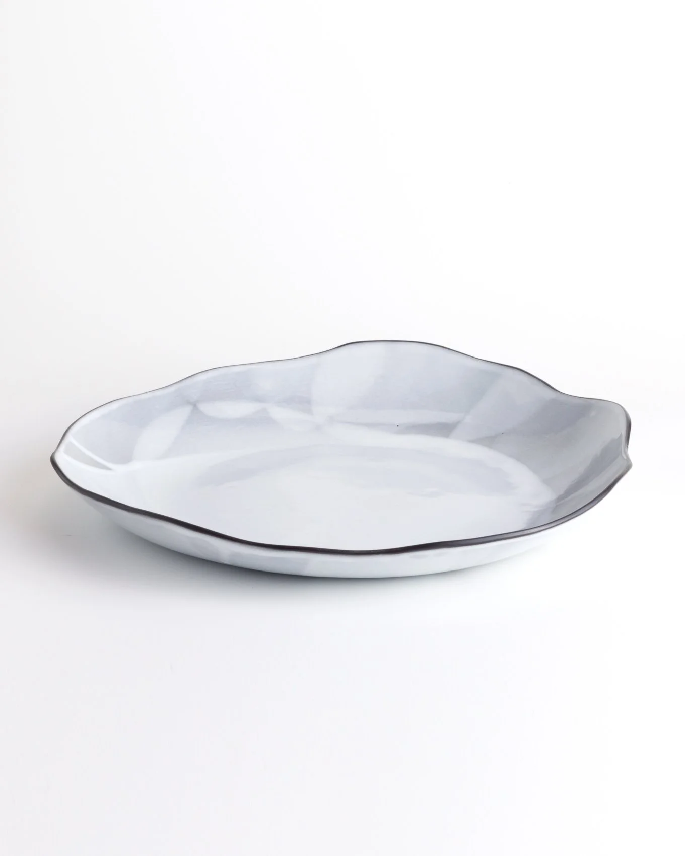 Wonky Rim Glacier Serving Tray