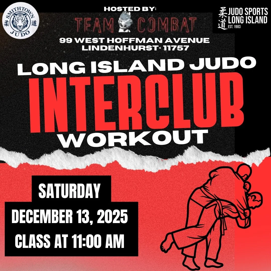 Join us for our next interclub Long Island Judo workout Saturday, December 13 at 11:00 am hosted by @teamcombatjudo . It&rsquo;s a great way to up your game! 

@bethpage_kickboxing_academy 

#judo #judolife #longisland