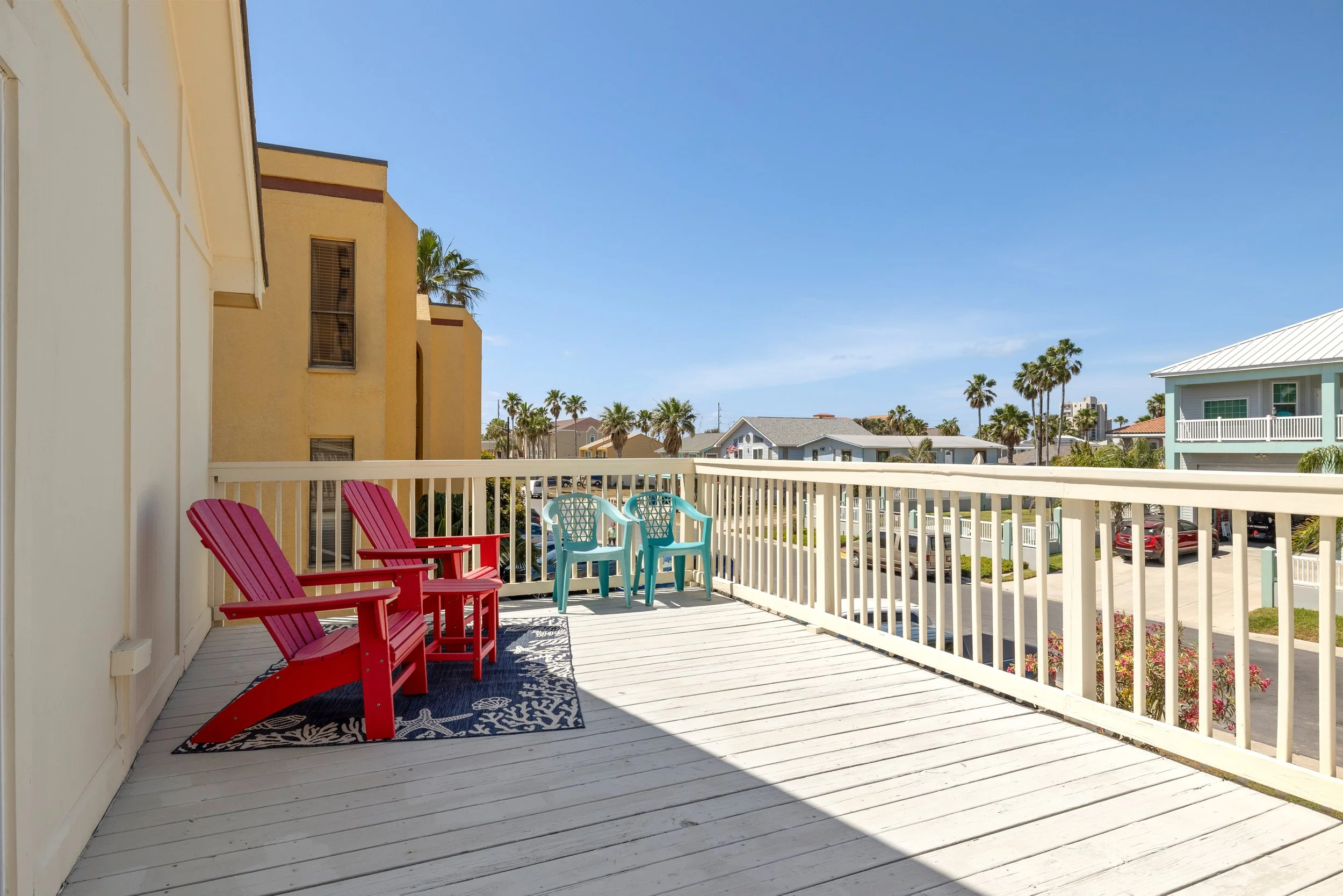 Front deck off master bedroom