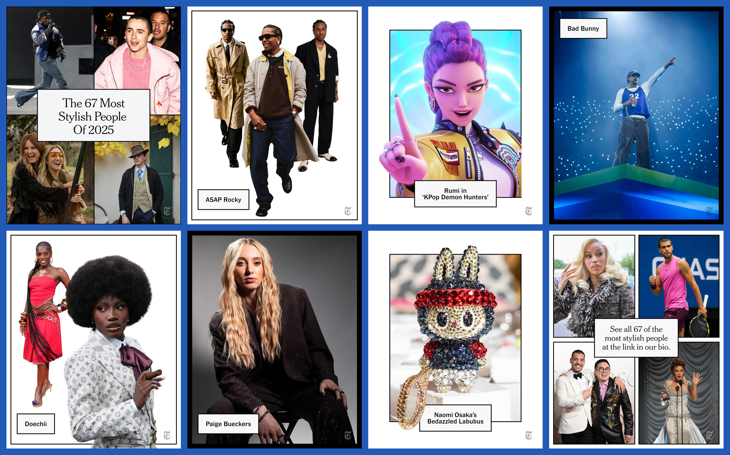 The 67 Most Stylish People of 2025 (The New York Times)