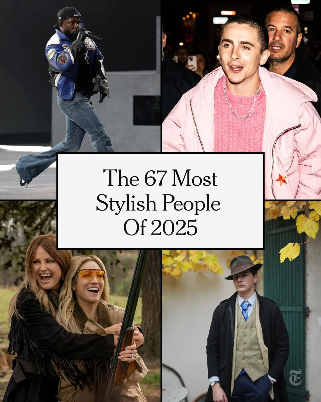 The 67 Most Stylish People of 2025 (The New York Times)