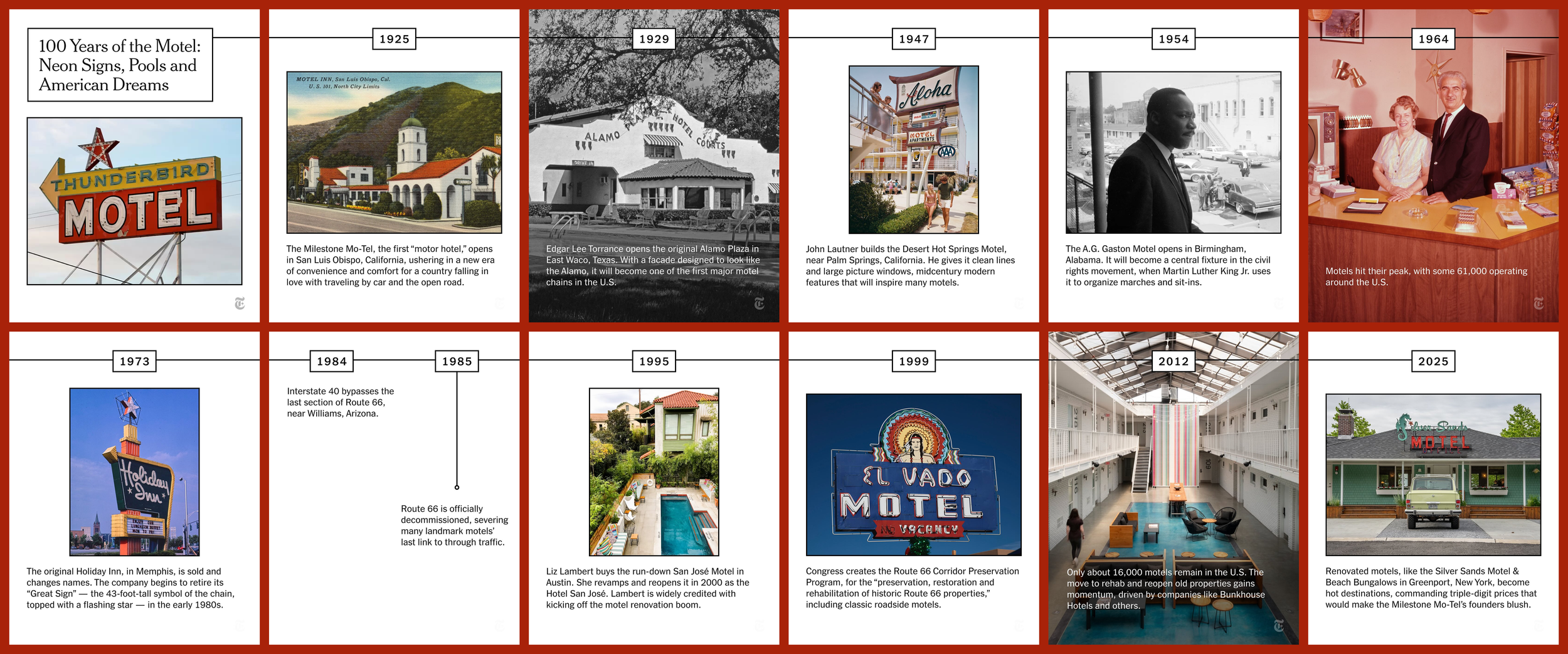 100 Years of the Motel (The New York Times)