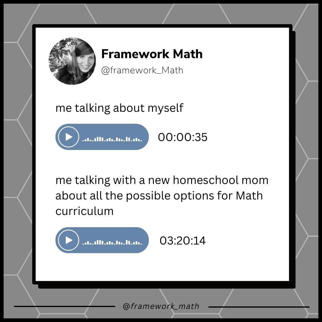 You too? 🤦🤣 There's just SO many options here - with so many variables to consider! &lt;and that's before we even get to algebra 🤪&gt;
.
.
.
.
.
#frameworkmath 
#homeschoolmath
#homeschoolfamily
#homeschooled
#mathathome
#athomelearning
#homeschoo