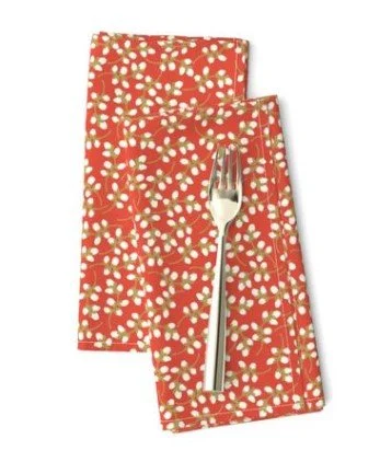 Fabric napkins and more available on my Spoonflower shop
