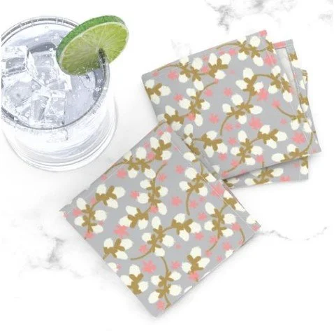 Cocktail napkins and more available on my Spoonflower shop