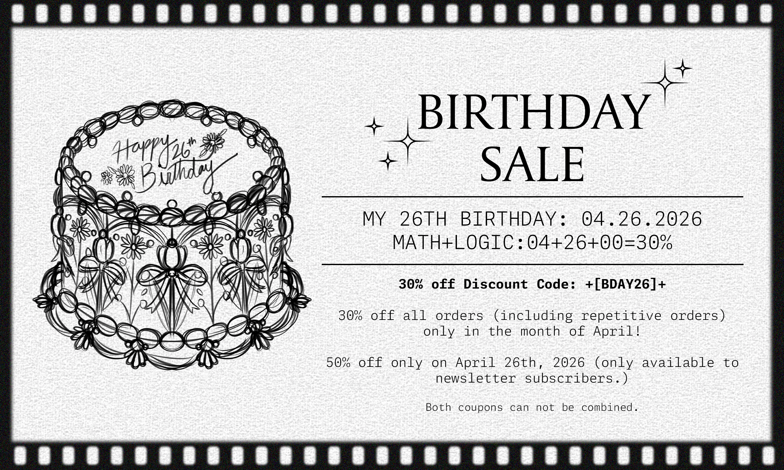 CJKKJH's Birthday Sale