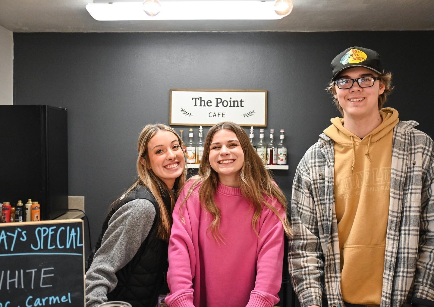Have you had a drink at the Point Cafe? All the profit goes into the youth group. Currently @ampstudentministries is raising money for church camp in August. Make sure you stop by on a Sunday morning and support our youth!
