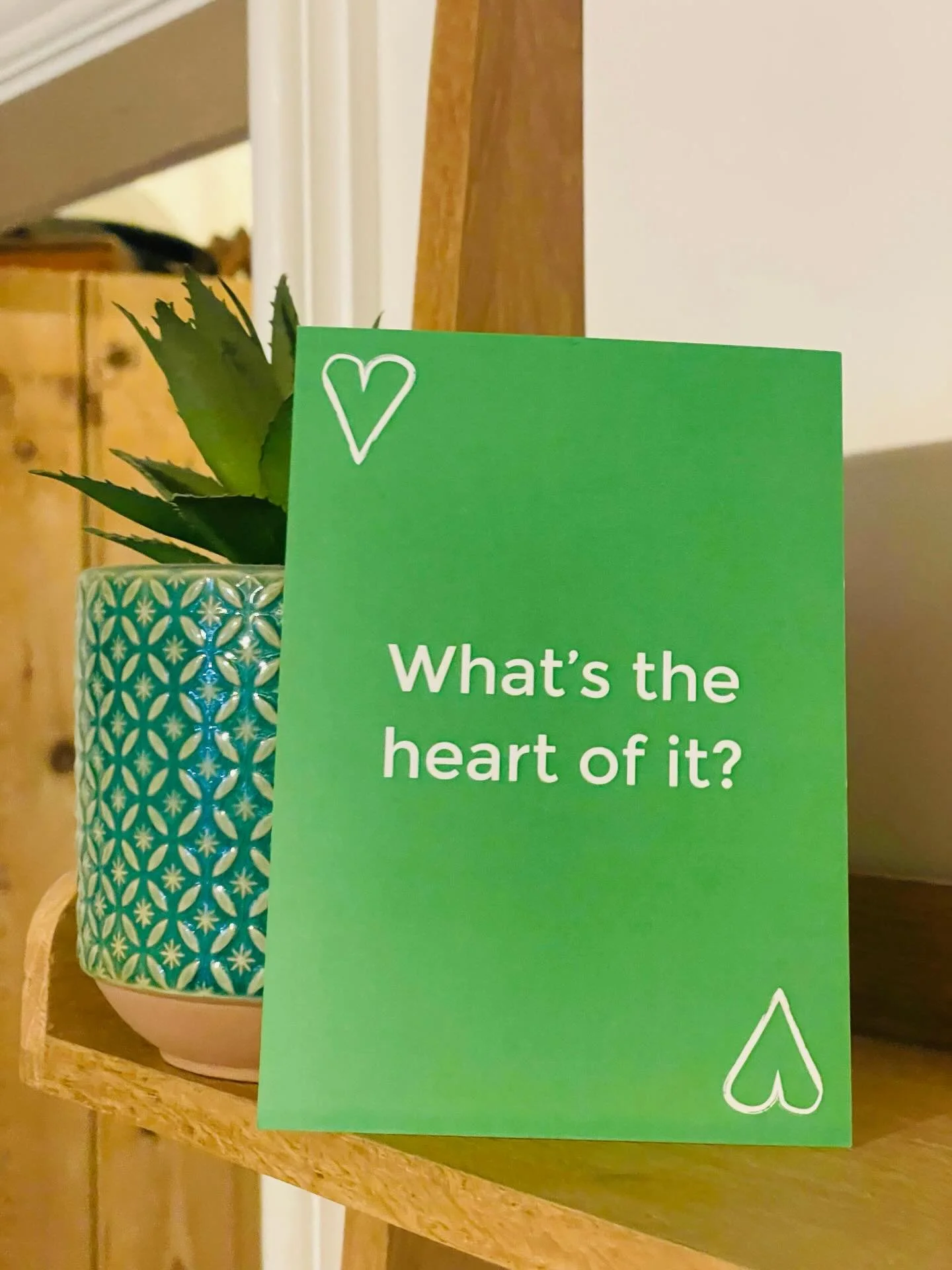 What&rsquo;s the heart of it?

Your business or your charity&hellip; What&rsquo;s the heart of it?

Such a great question. 
Usually, clients give several answers to this.
But can you narrow your answer down to one thing? One word?

Me, about my busin