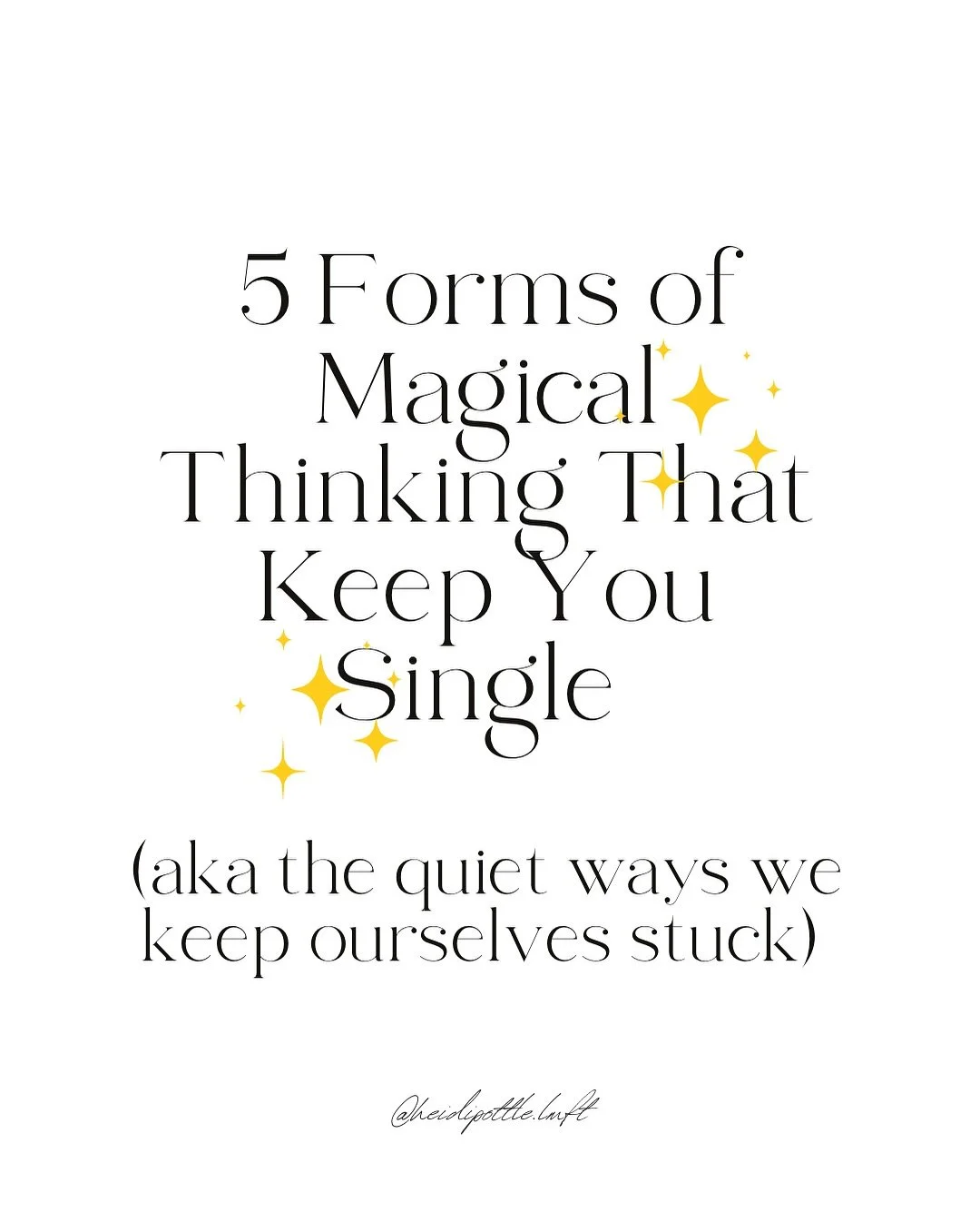 You&rsquo;re not &ldquo;healing&rdquo; &mdash; you&rsquo;re hiding. (And I say that with love.) 

You don&rsquo;t have to earn the right to date again.
Not when you lose weight.
Not when your life is perfectly together.
Not when you feel &ldquo;fully