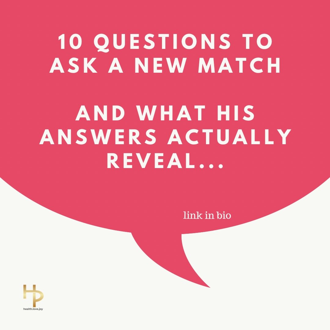 Tired of doing all the emotional heavy lifting early in dating? 🙄

These 10 questions help you notice how someone actually shows up &mdash; before you get attached.

Free PDF &rarr; link in bio. ✅

Use casually, one conversation at a time. Not an in