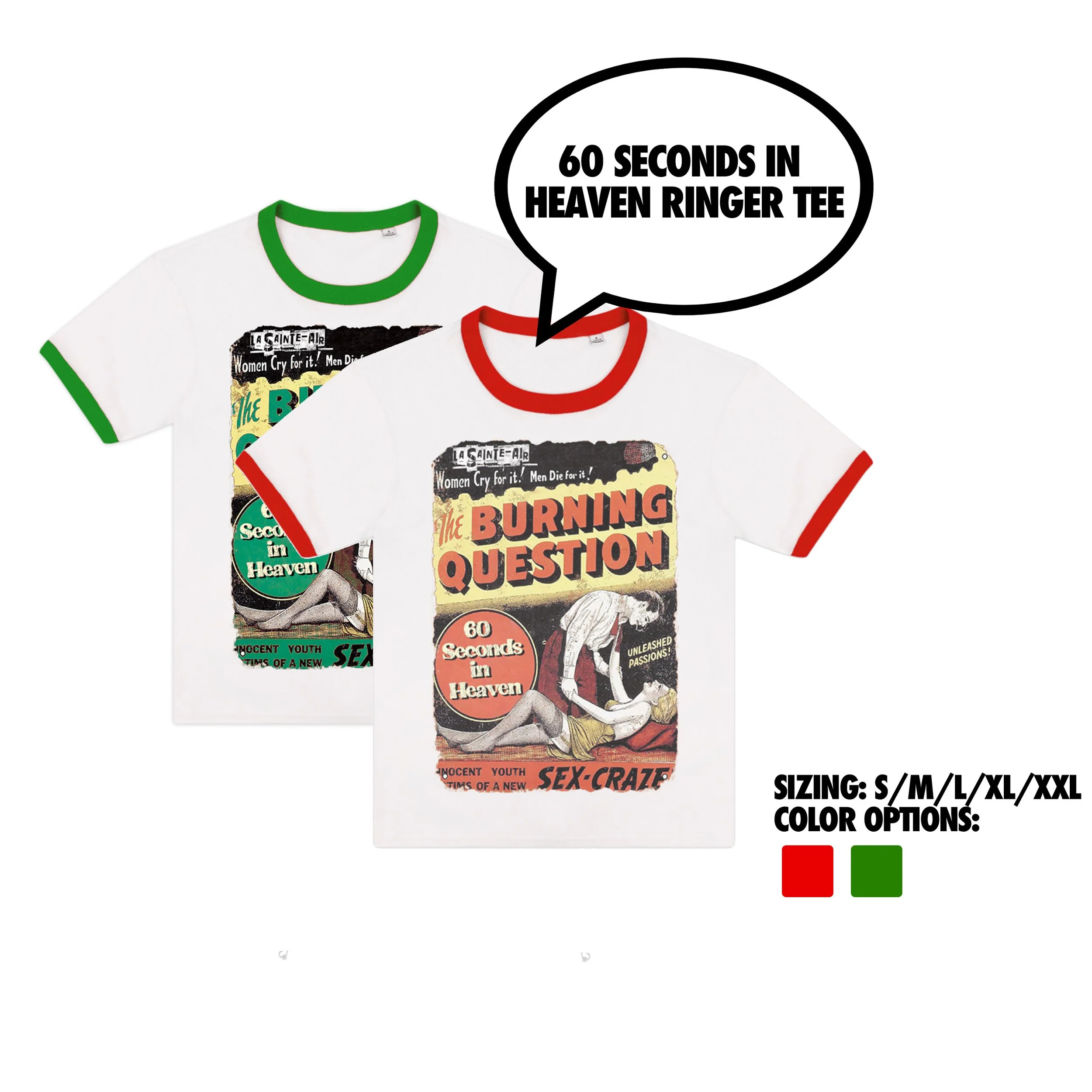 60 Seconds in Heaven Ringer Tee | ARCHIVE SALE