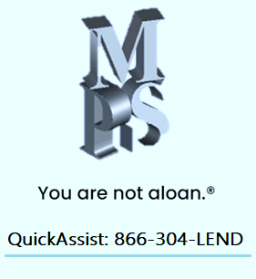 MPS - You are not aloan.