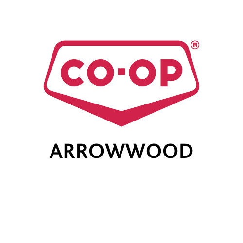 Arrowwood Co-op logo as a Spock Days sponsor.