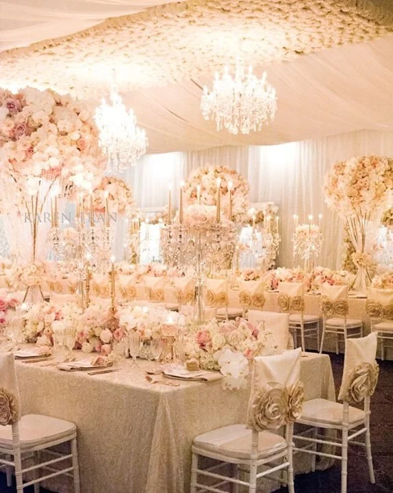 Preston Bailey Luxury Linen Collection for hire in sydey for wedding and events pink flowers 1.jpeg