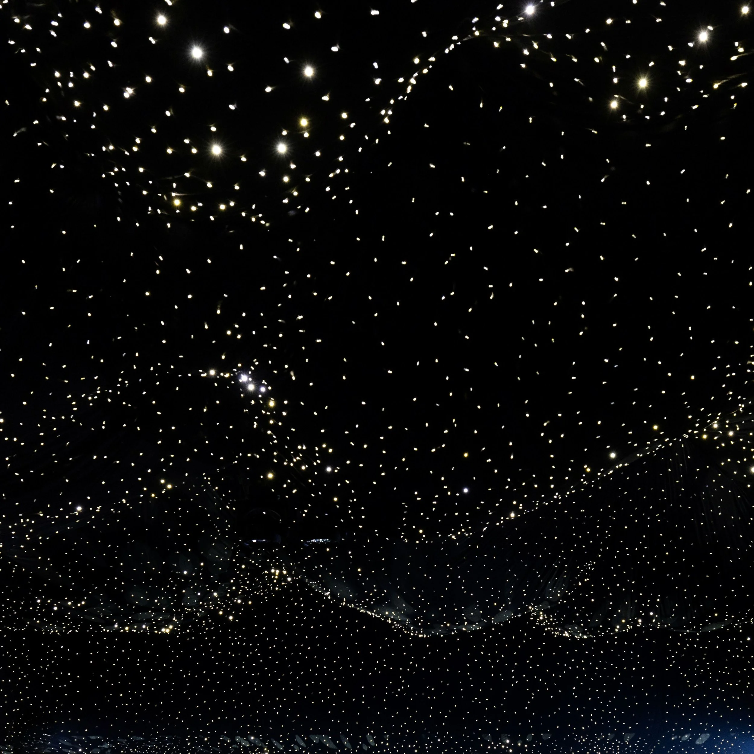 Beautiful star lit ceiling for luxury wedding in Sydney