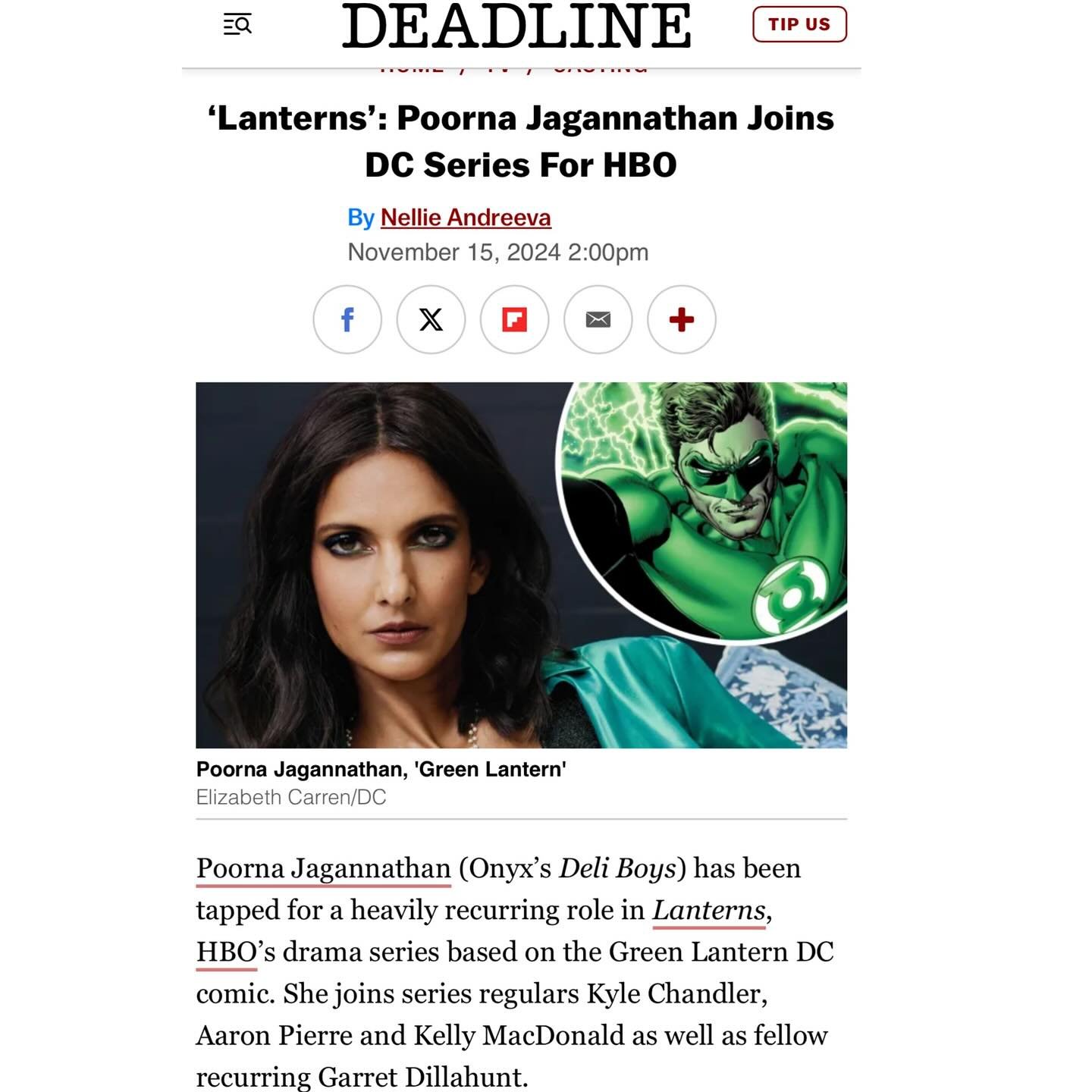 At least one aunty is heading to DC 💅 💚 ✌️ 
@dcofficial #DCcomics #Lanterns
@hbo