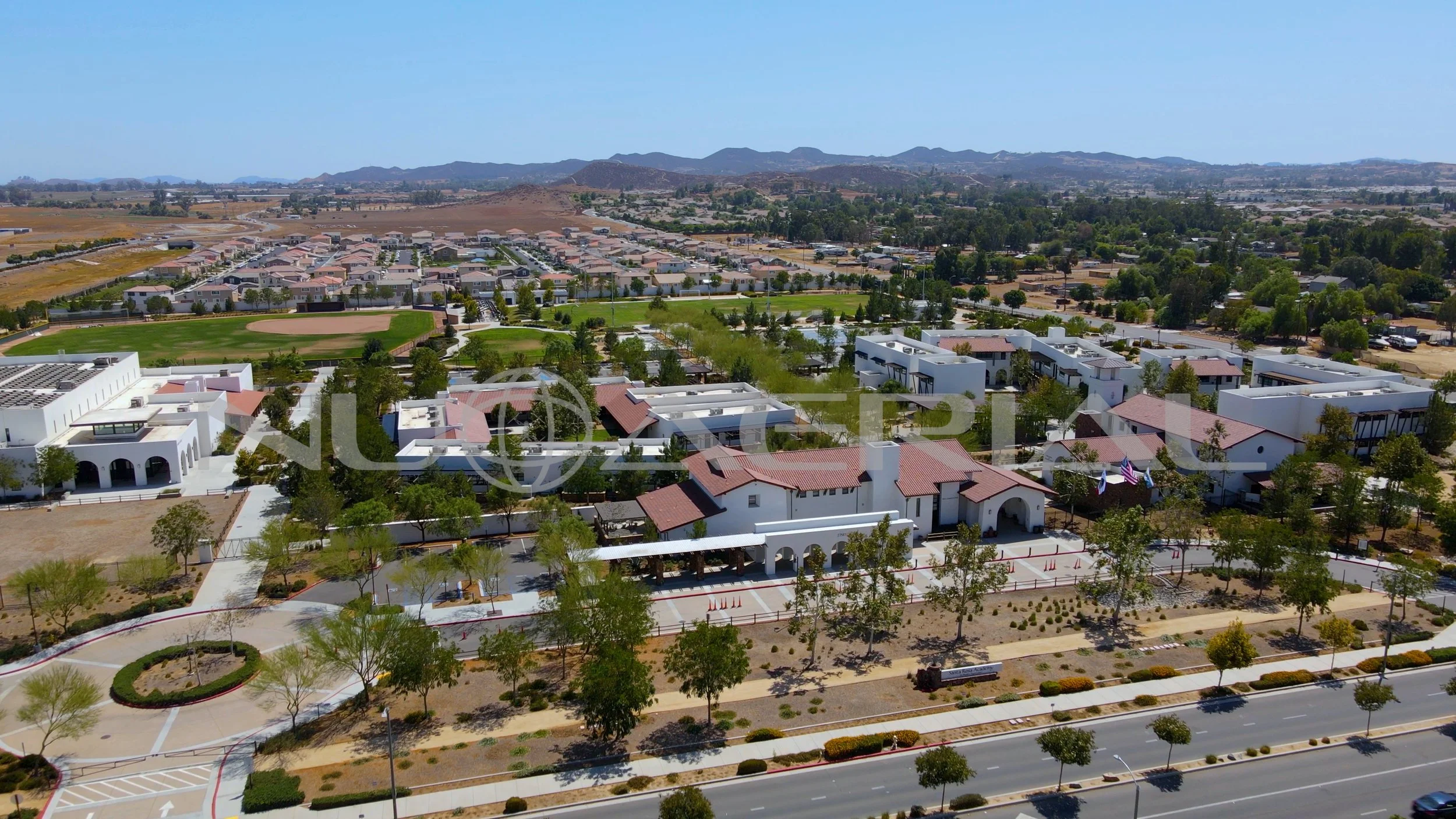 Santa Rosa Academy Menifee Nu Aerial