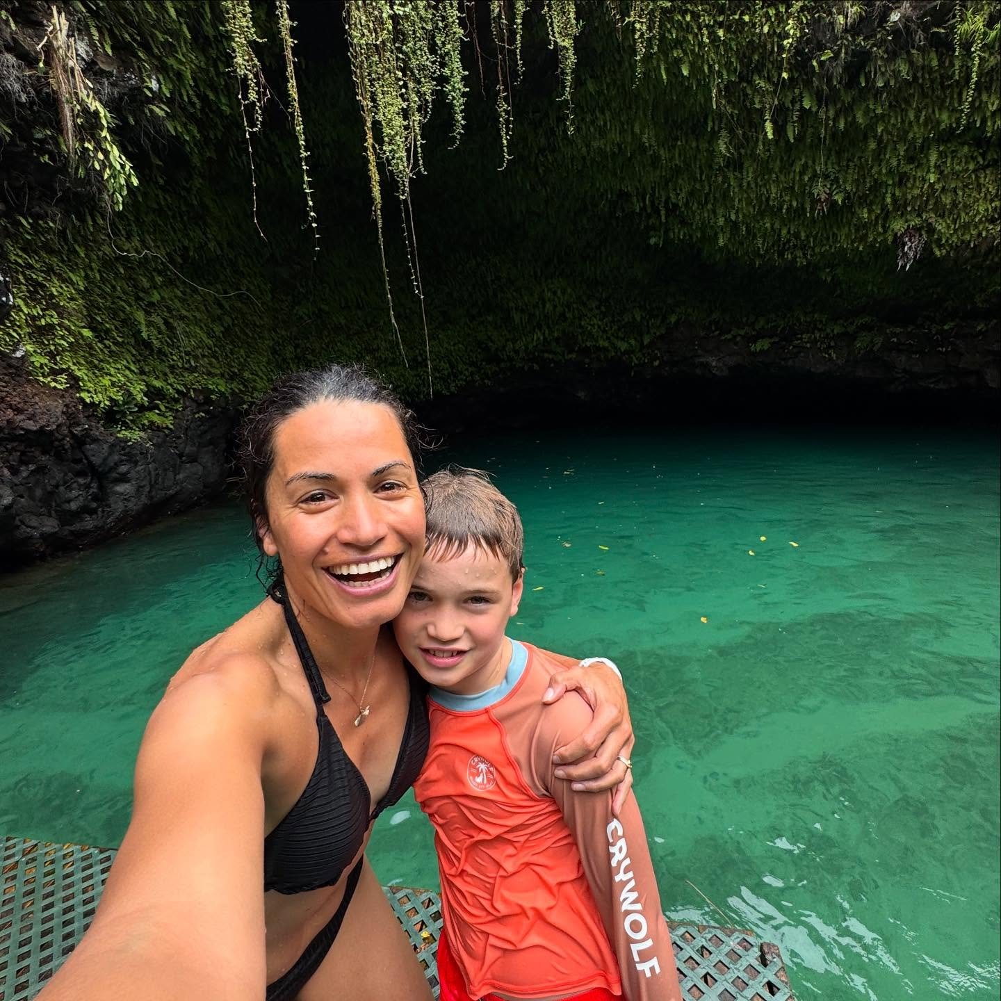Special time in the land where my dad&rsquo;s life began before he moved with family to NZ - the same age Poppy is now.

Samoa&hellip;.fa&rsquo;afetai lava🌺 

Holding family history and our hearts

Happy 50th @jay.cowley.builder ❤️