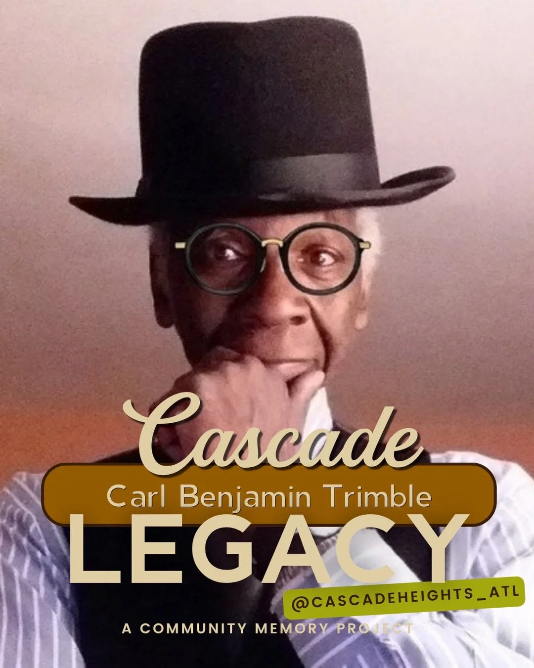 Rest well Mr. Trimble and we thank you for helping design our city! Did you know about Cascade resident and legacy architect Carl Benjamin Trimble!? Let us know in the comments! 
.
.
#cascadeheights_atl #cascadelegacies #enjoycasecade #atlantaarchite