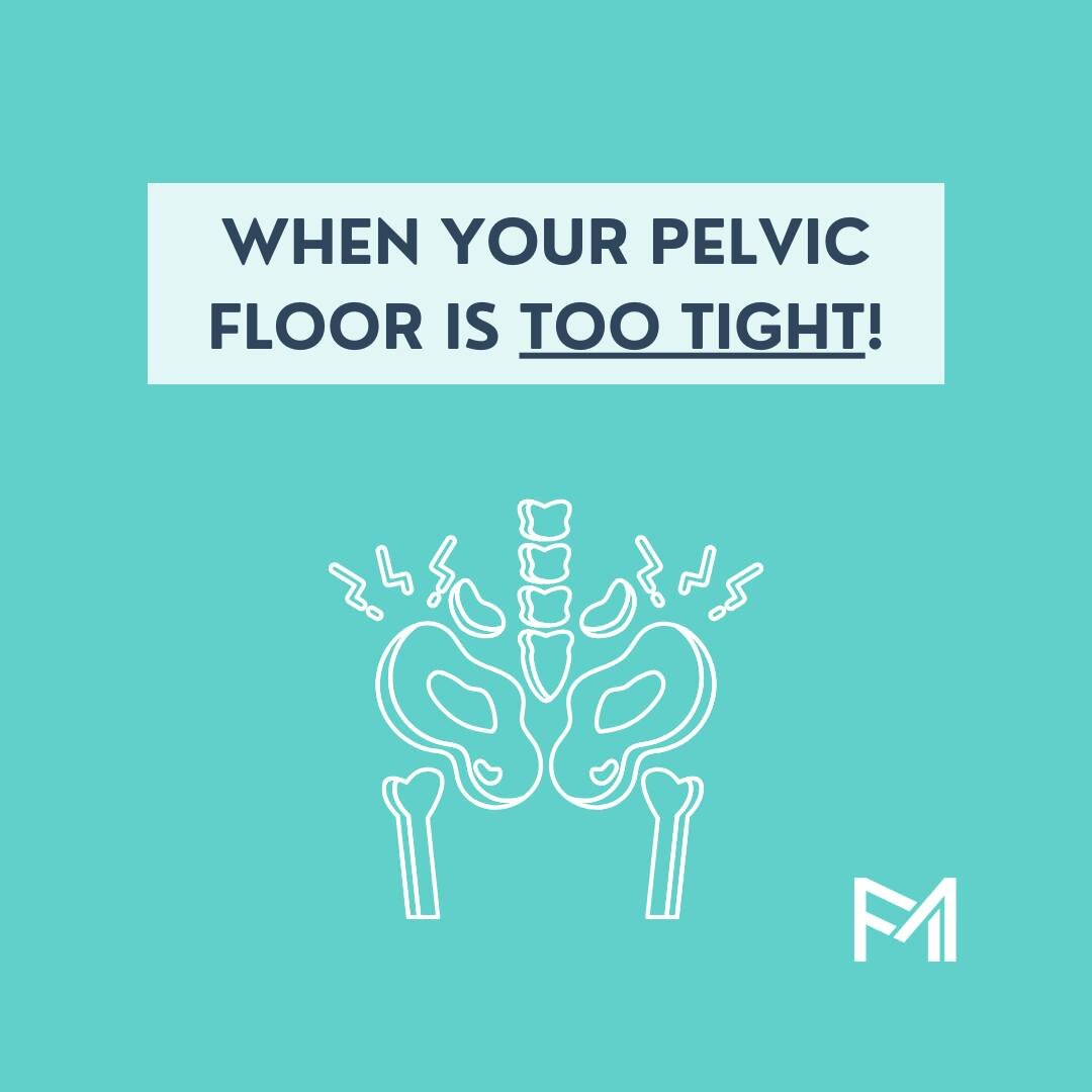 👉 HYPERTONIC PELVIC FLOOR

The Hypertonic Pelvic Floor is overactive and tends to be tight or contracted too much, too often.

👩&zwj;🏫 Many moms attribute leaks or other pelvic floor symptoms to a &quot;weak&quot; pelvic floor. This belief is wide