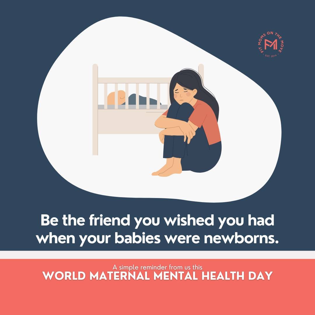 Today is World Maternal Mental Health Day! 🤗

🤔 Did you know that as many as 1 in 5 new mothers experience some perinatal mood and anxiety disorder (PMADs)?
Becoming a mom brings such a huge myriad of emotions and feelings! 😍😭🤯 You can feel hono