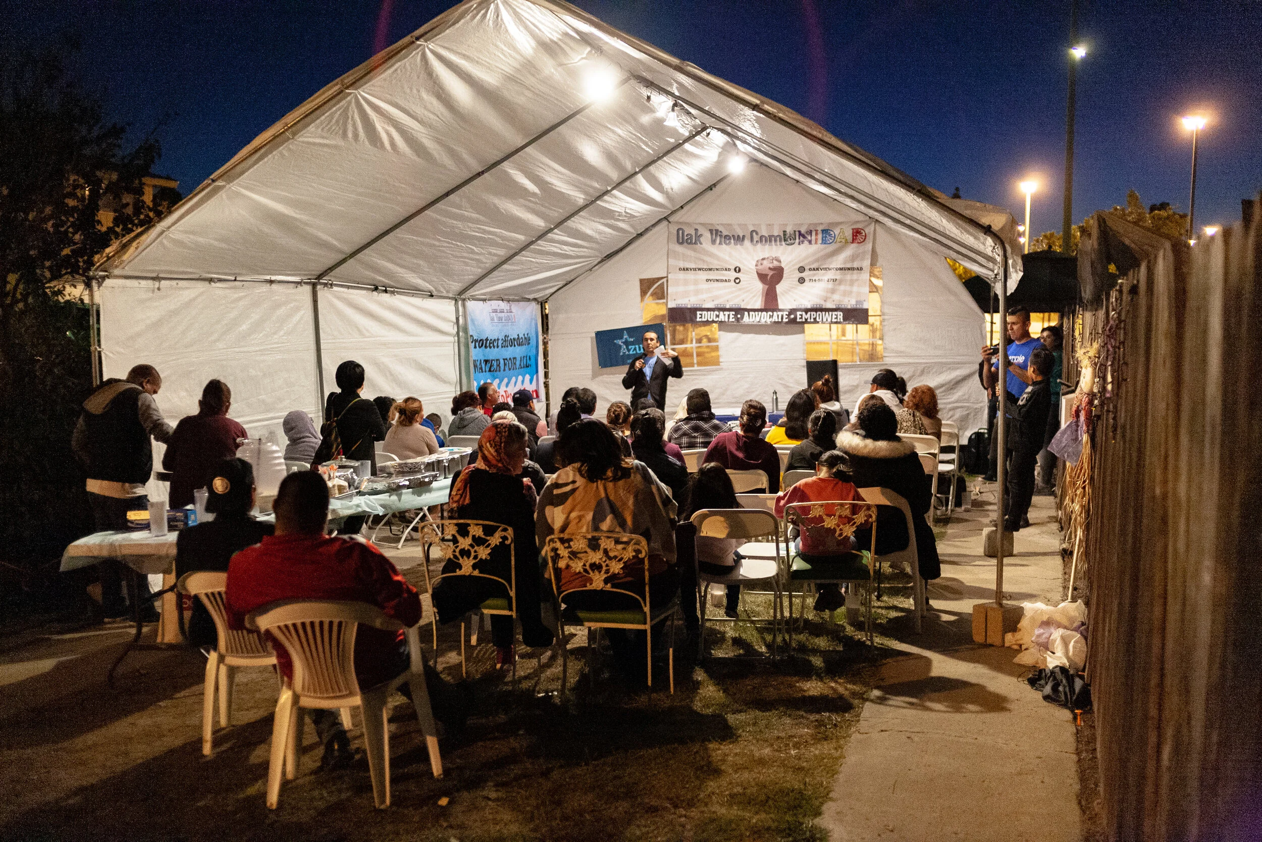 October 30, 2019 - Community meeting on a seawater desalination plant proposal, Huntington Beach, CA