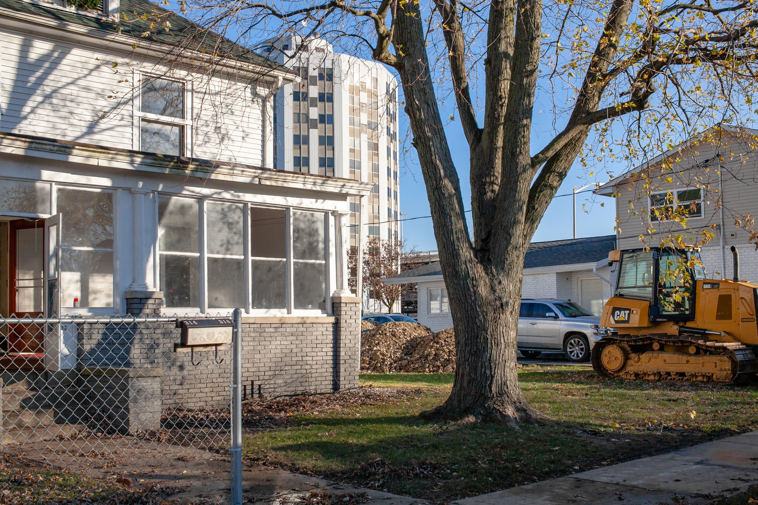 Elm St. Champaign, IL (USA) - November 12, 2020