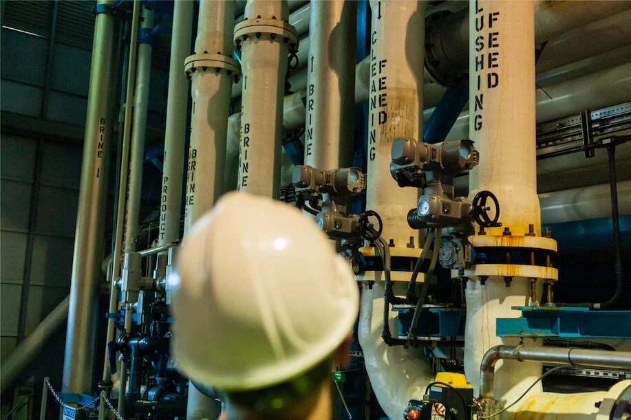 October 8, 2019 - Seawater desalination plant, Carlsbad, CA