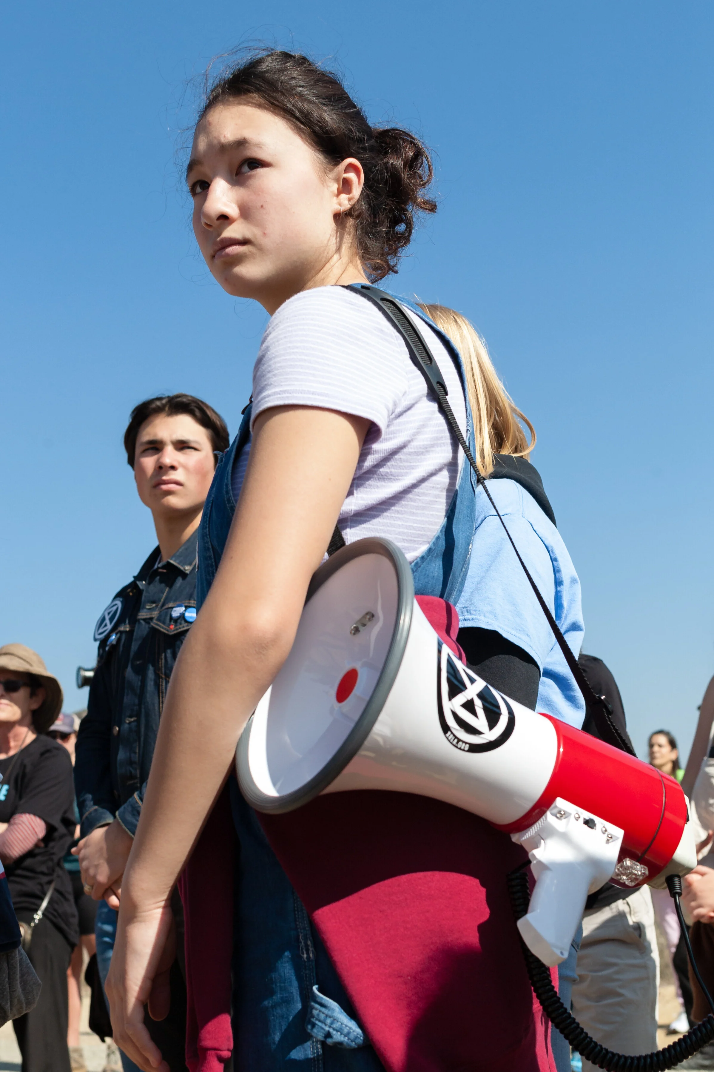 February 2, 2020 - Extinction Rebellion protest, Hollywood, CA