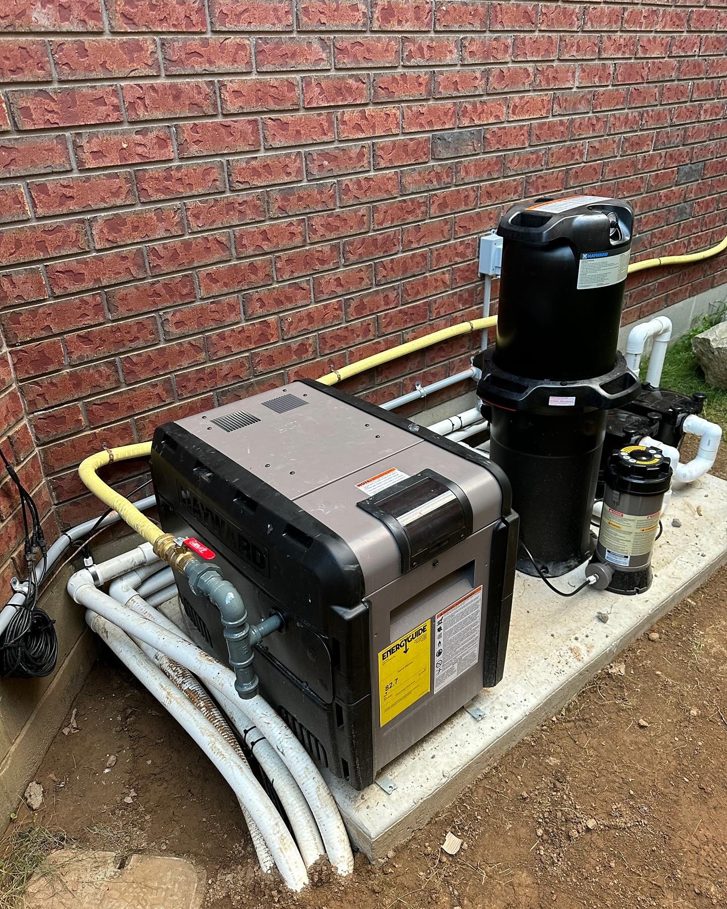 Another Pool Heater Installation Complete 👌🏼 

Pool heater installation &amp; maintenance services available. Call us today! 

(905) 541-5888 
www.beyondthesite.ca

#beyondthesite #onsite #BTS #jobsite #construction #hvac #milwaukee #carpentry #hea