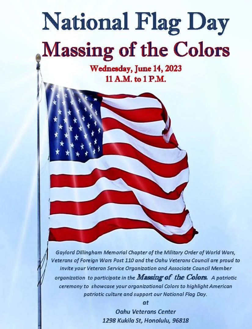 Veteran's Events Calendar — The Oahu Veterans Council and Center