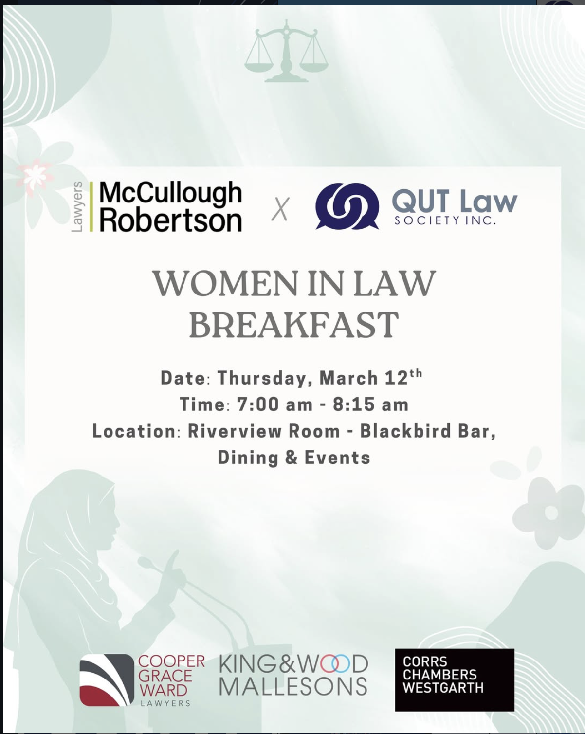 Women in Law Breakfast
