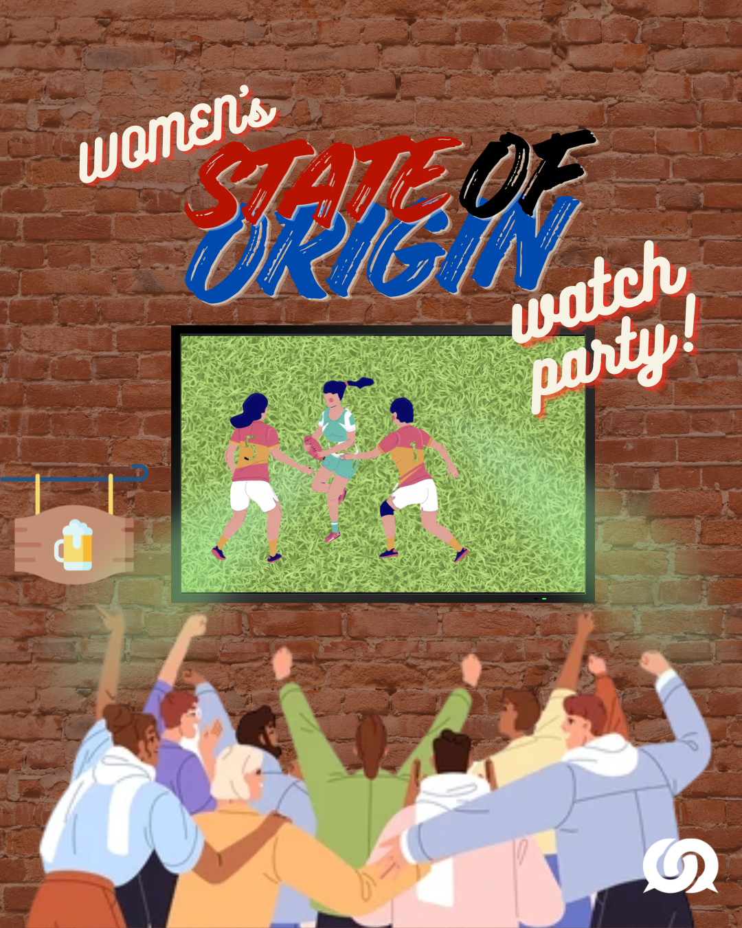 Women's State of Origin Watch Party